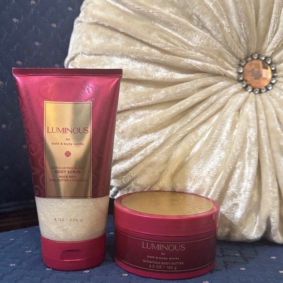 Other - Luminous Exfoliating Glow Body Scrub and Body Butter Set